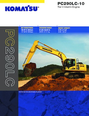 Escavatori cingolati Komatsu PC290LC-10