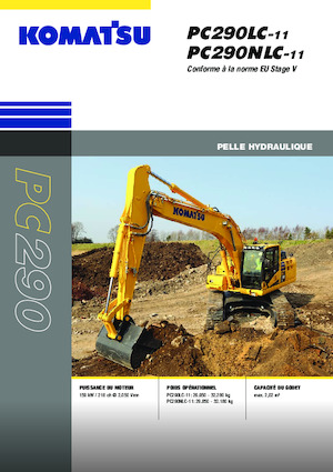 Escavatori cingolati Komatsu PC290NLC-11E0