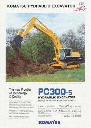 Escavatori cingolati Komatsu PC300-5