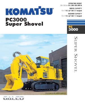 Escavatori cingolati Komatsu PC3000