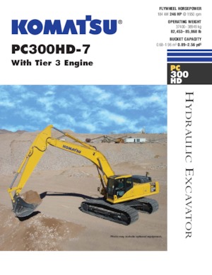Escavatori cingolati Komatsu PC300HD-7
