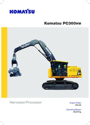Escavatori cingolati Komatsu PC300HW