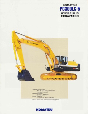 Escavatori cingolati Komatsu PC300LC-5