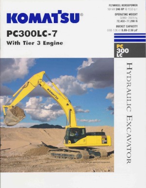 Escavatori cingolati Komatsu PC300LC-7