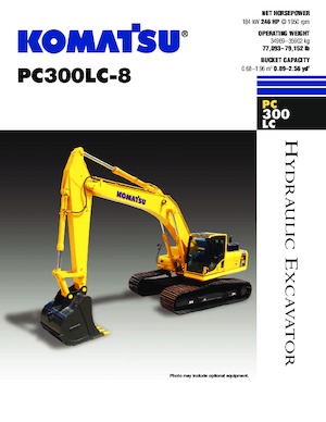 Escavatori cingolati Komatsu PC300LC-8