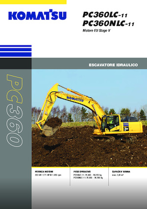 Escavatori cingolati Komatsu PC360LC-11E0