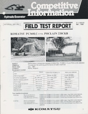 Escavatori cingolati Komatsu PC360LC-3