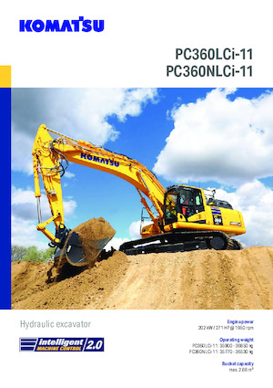 Escavatori cingolati Komatsu PC360LCi-11 