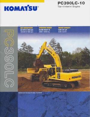 Escavatori cingolati Komatsu PC390LC-10 SLF
