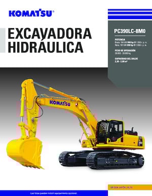 Escavatori cingolati Komatsu PC390LC-8M0