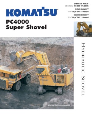 Escavatori cingolati Komatsu PC4000