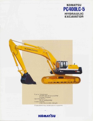 Escavatori cingolati Komatsu PC400LC-5