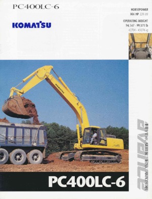Escavatori cingolati Komatsu PC400LC-6