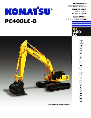Escavatori cingolati Komatsu PC400LC-8