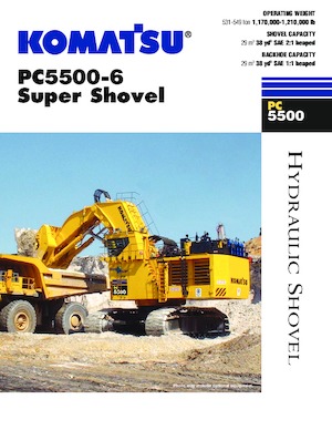 Escavatori cingolati Komatsu PC5500-6