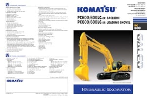 Escavatori cingolati Komatsu PC600LC-8R