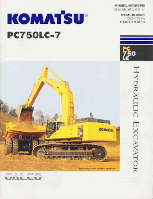 Escavatori cingolati Komatsu PC750LC-7