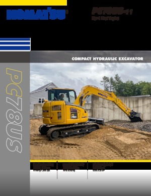Escavatori cingolati Komatsu PC78US-11