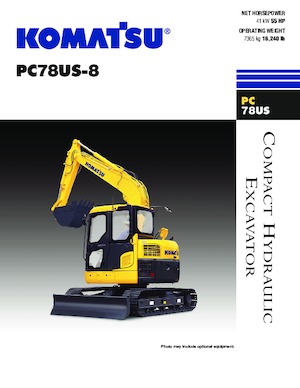 Escavatori cingolati Komatsu PC78US-8