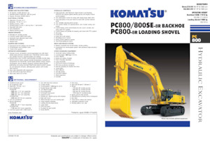Escavatori cingolati Komatsu PC800-8R
