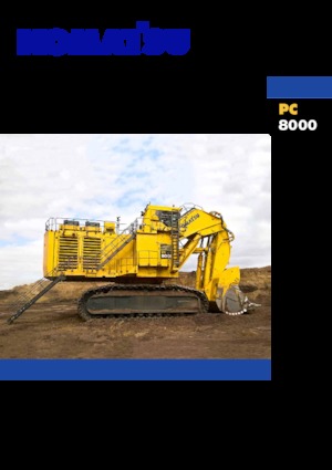 Escavatori cingolati Komatsu PC8000-11 
