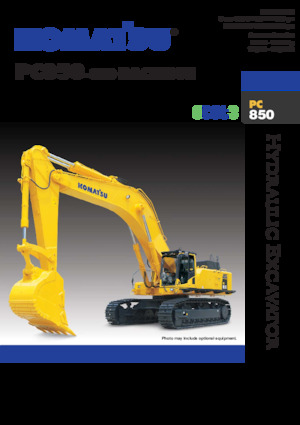 Escavatori cingolati Komatsu PC850SE-8E0