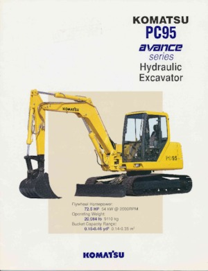 Escavatori cingolati Komatsu PC95