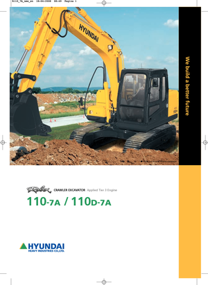 Escavatori cingolati Hyundai R 110 D-7 A