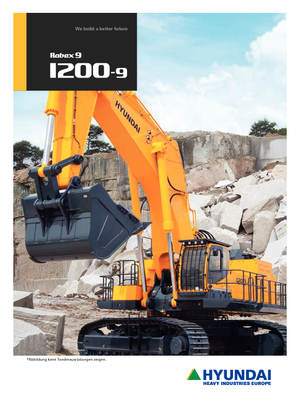 Escavatori cingolati Hyundai R 1200 LC-9 A