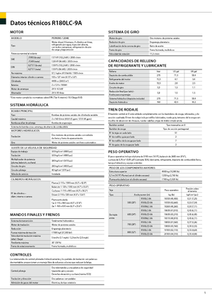 Escavatori cingolati Hyundai R 180 LC-9 A