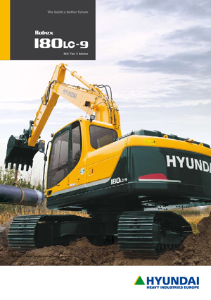 Escavatori cingolati Hyundai R 180 LC 9