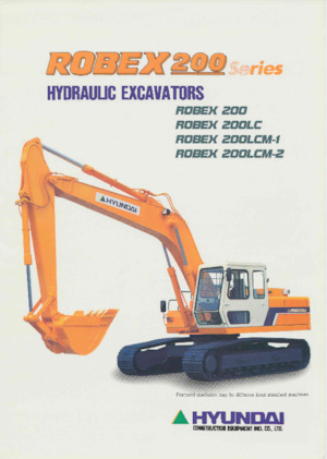 Escavatori cingolati Hyundai R 200