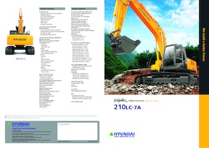 Escavatori cingolati Hyundai R 210 LC 7A