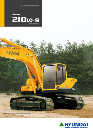 Escavatori cingolati Hyundai R 210 LC 9