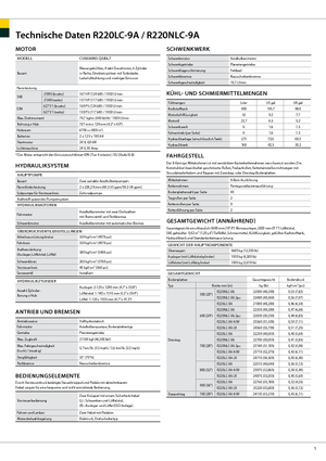Escavatori cingolati Hyundai R 220 LC-9 A