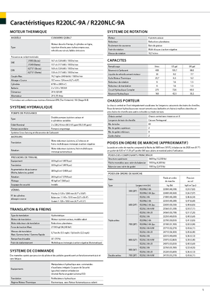 Escavatori cingolati Hyundai R 220 LC-9 A