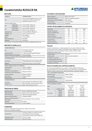 Escavatori cingolati Hyundai R 235 LCR-9 A