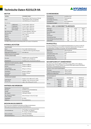 Escavatori cingolati Hyundai R 235 LCR-9 A