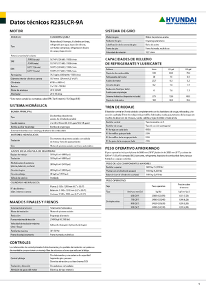 Escavatori cingolati Hyundai R 235 LCR-9 A