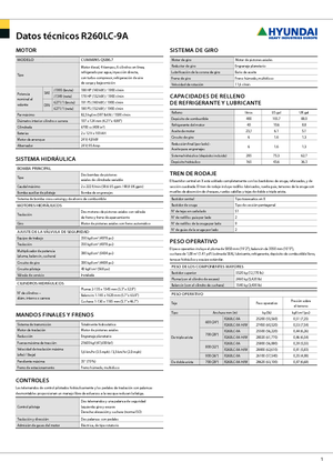 Escavatori cingolati Hyundai R 260 NLC-9 A