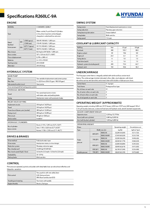 Escavatori cingolati Hyundai R 260 NLC-9 A