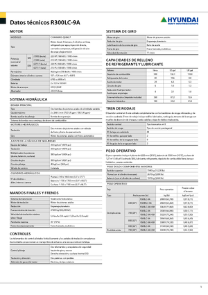 Escavatori cingolati Hyundai R 300 NLC-9 A