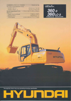 Escavatori cingolati Hyundai R 360-3