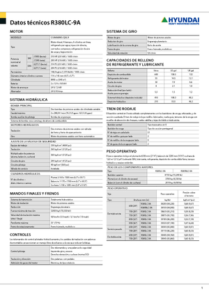 Escavatori cingolati Hyundai R 380 LC-9 A