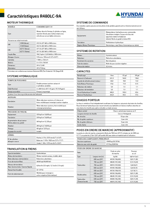 Escavatori cingolati Hyundai R 480 LC-9 A