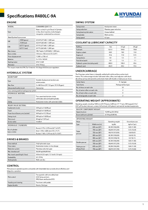 Escavatori cingolati Hyundai R 480 LC-9 A