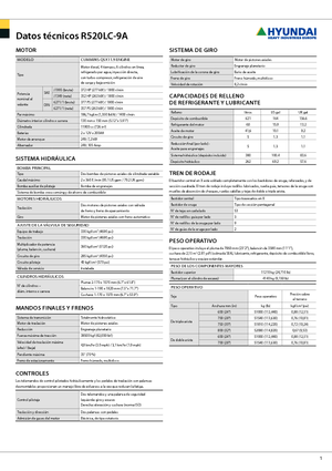 Escavatori cingolati Hyundai R 520 LC-9 A