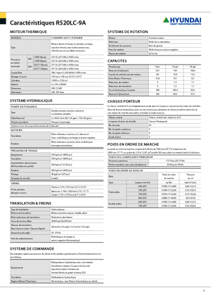 Escavatori cingolati Hyundai R 520 LC-9 A