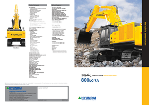 Escavatori cingolati Hyundai R 800 LC 7A