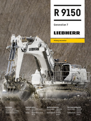 Escavatori cingolati Liebherr R 9150 G7